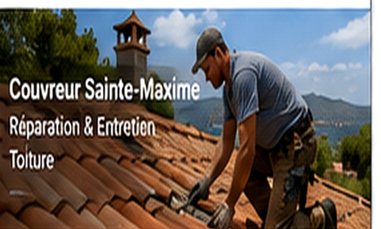 Chantier de couverture à Grimaud