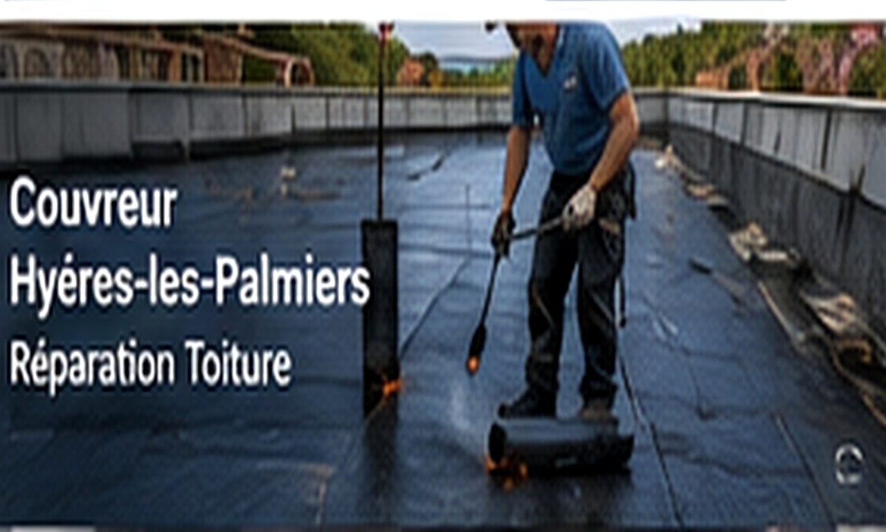 Chantier de couverture à Grimaud